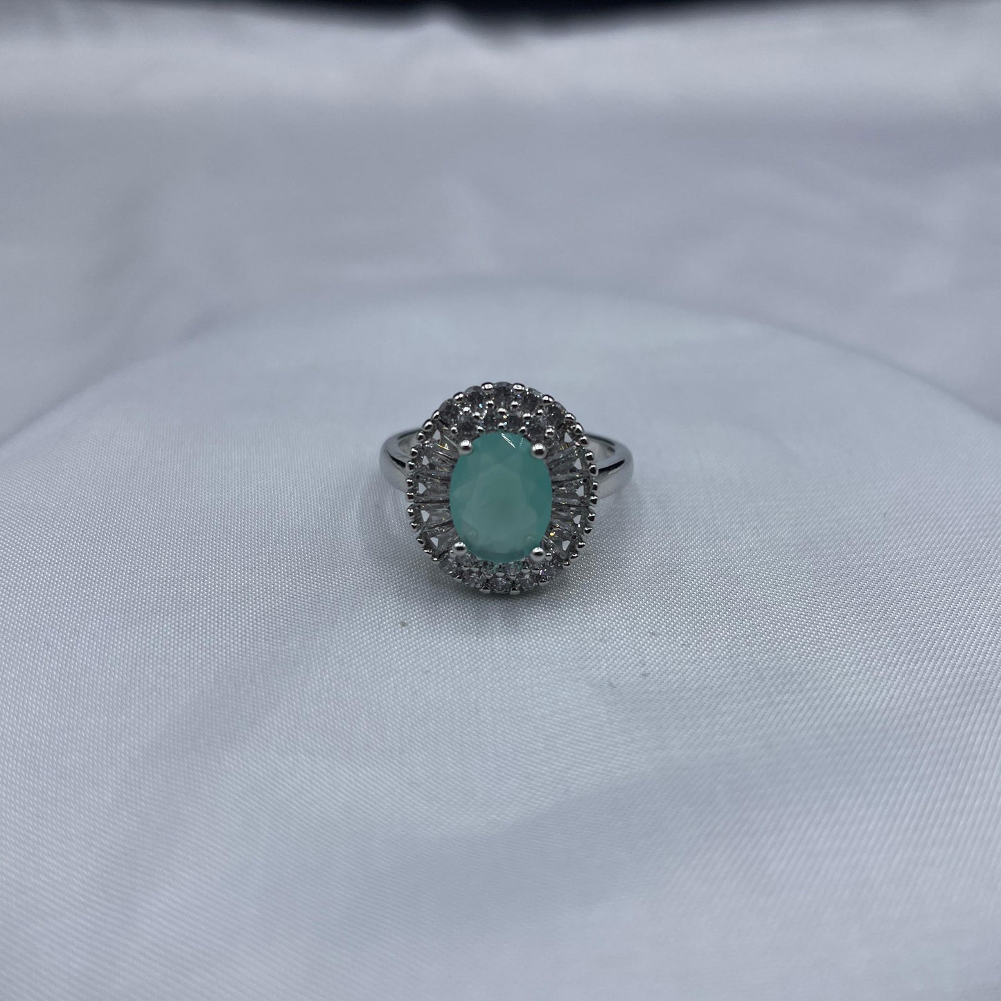 New Elegant Luxury Design Gold & Silver Colours With Zircon Stone Adjustable Ring