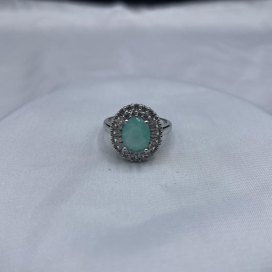 New Elegant Luxury Design Gold & Silver Colours With Zircon Stone Adjustable Ring