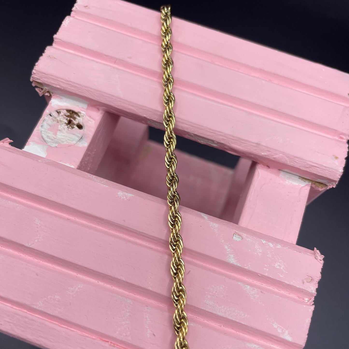 Elegant Luxury Gold Design Robe Chain Bracelet
