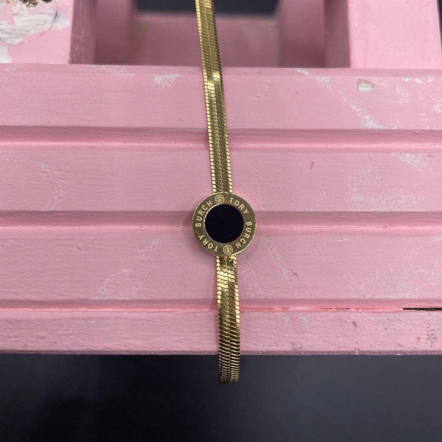 Elegant Luxury Gold Design Blade Chain Bracelet