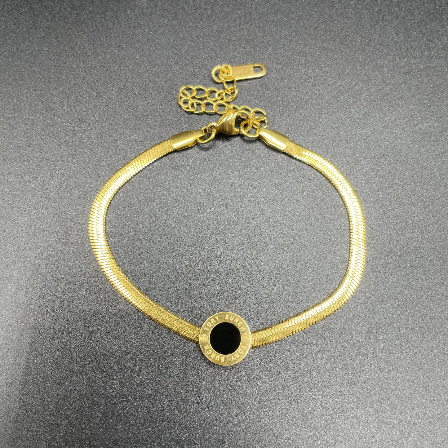 Elegant Luxury Gold Design Blade Chain Bracelet